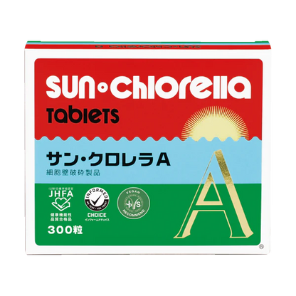 Sun Chlorella A Tablets 300 Japanese Box