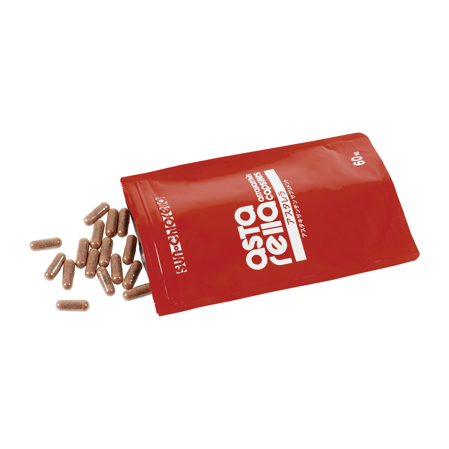 Astarella opened pouch