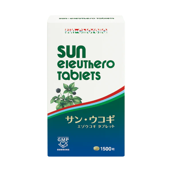 Sun Eleuthero Tablets – 100% Organic Eleuthero Root