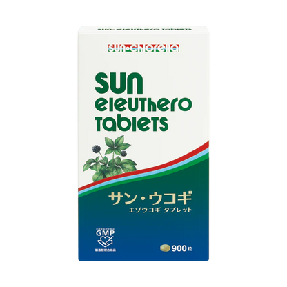 Sun Eleuthero Tablets – 100% Organic Eleuthero Root