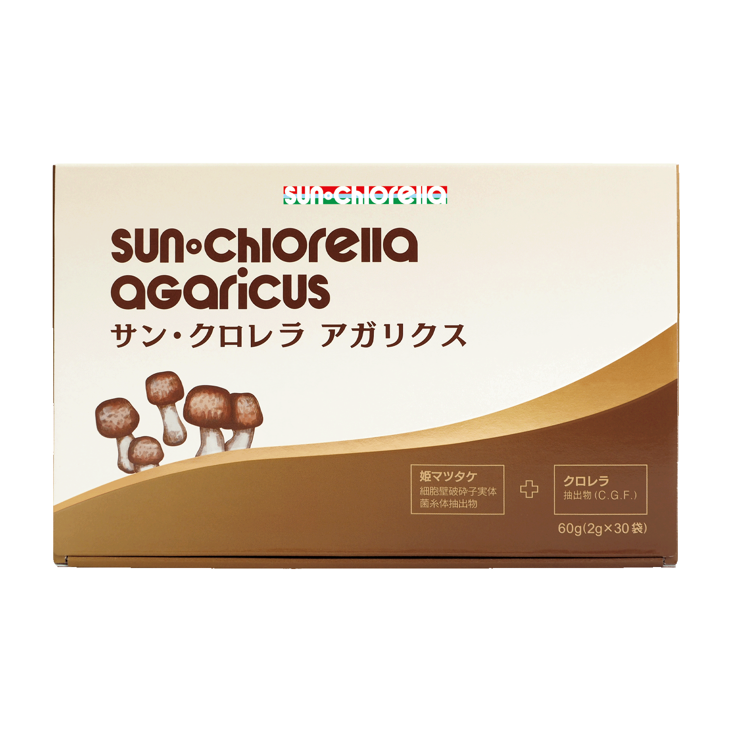 Sun Chlorella Agaricus Box